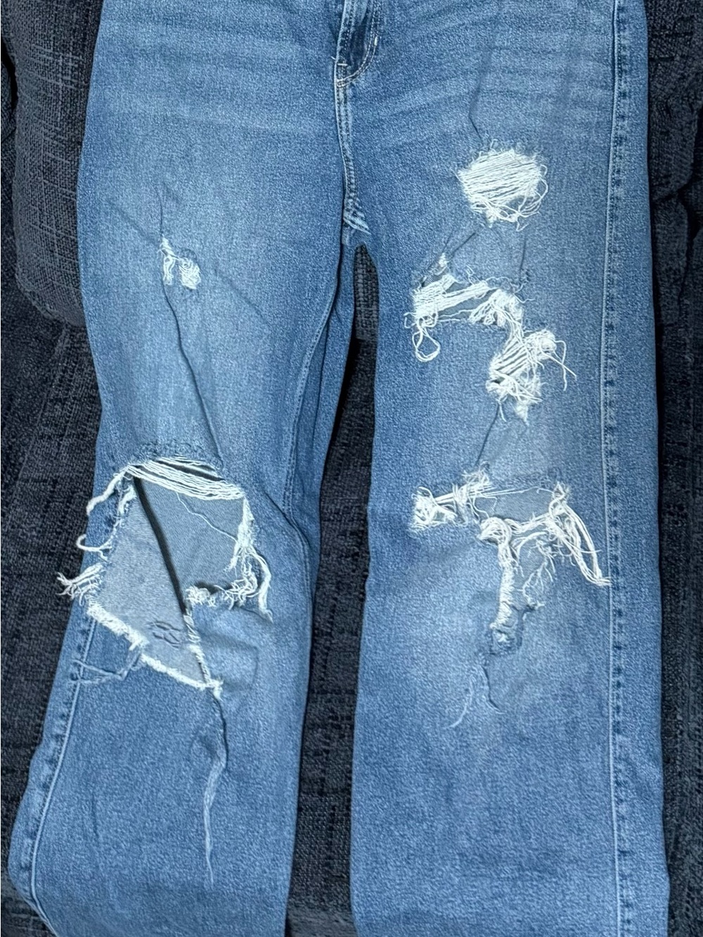 Classic Light Wash Straight-Leg Jeans